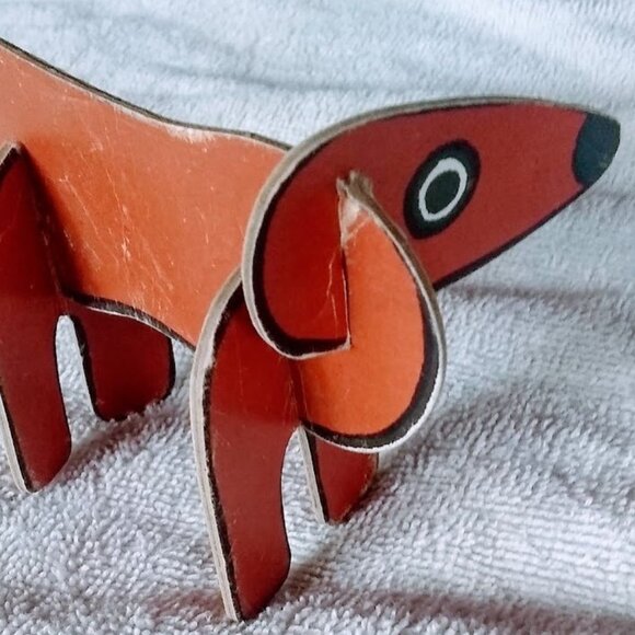 20% OFF  Vintage 3D 4-Puzzle Cartoon Animals Set – c 1960s - Picture 12 of 15